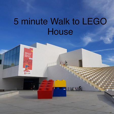 5 Minute Walk To Lego House - 50M2 Cozy Apartment- D Unit Billund Eksteriør billede